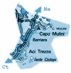 cartina Capo Mulini cartina Capo Mulini