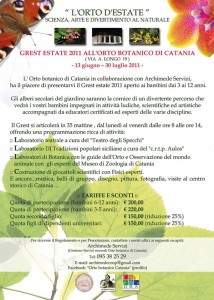 locandina grest