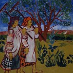 Sergeevna-Gon-ìarova-Donne-col-rastrello