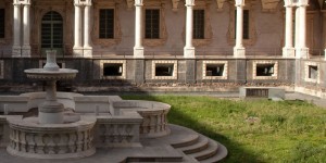 chiostro di ponente - monastero benedettini catania