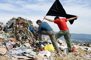 IGOR GRUBIC, 366 liberation ritual (against trash), ZAGABRIA 2008, LGT