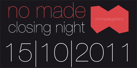 Nomadegallery  | exhibition finissage