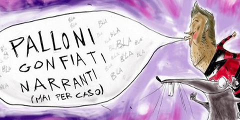 Palloni gonfiati narranti, mai per caso