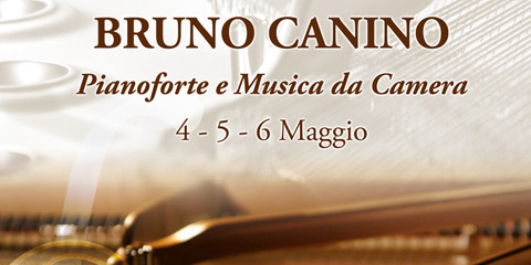 Masterclass di pianoforte e musica da camera del  Maestro Bruno Canino