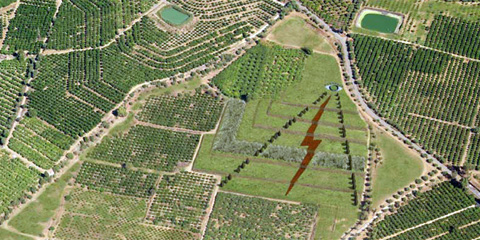 Un colpo d’occhio: l’opera di Land Art proposta a Catania