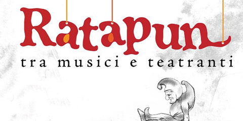 Ratapun, tra musici e teatranti nelle strade e nei vicoli del  centro storico di Chiaramonte Gulfi.