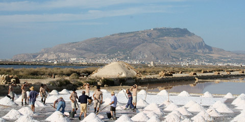 Alla riserva delle Saline di Trapani, Rosso Aglio & Bianco Sale.