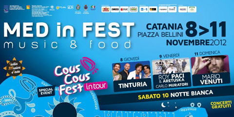 Med in Fest Catania: musica e sapori del mediterraneo.