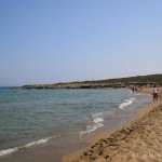 Eloro il mare dell'Oasi di Vendicari (Siracusa)