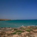 Eloro il mare dell'Oasi di Vendicari (Siracusa)