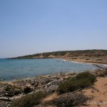 Eloro il mare dell'Oasi di Vendicari (Siracusa)