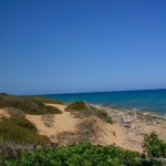 Eloro il mare dell'Oasi di Vendicari (Siracusa)